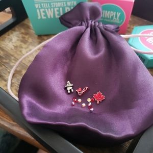 Origami Owl Canada Day 3 charmS with crystals